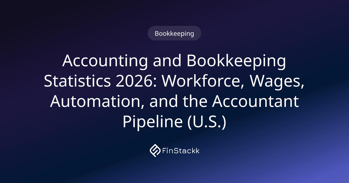Accounting and Bookkeeping Statistics 2026: Workforce, Wages, Automation, and the Accountant Pipeline (U.S.)