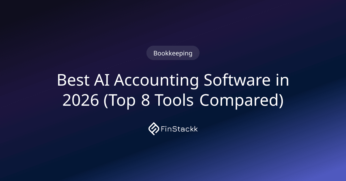 Best AI Accounting Software in 2026 (Top 8 Tools Compared)