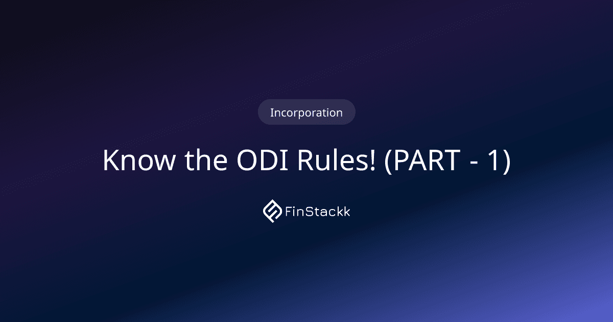 Know the ODI Rules! (PART - 1)