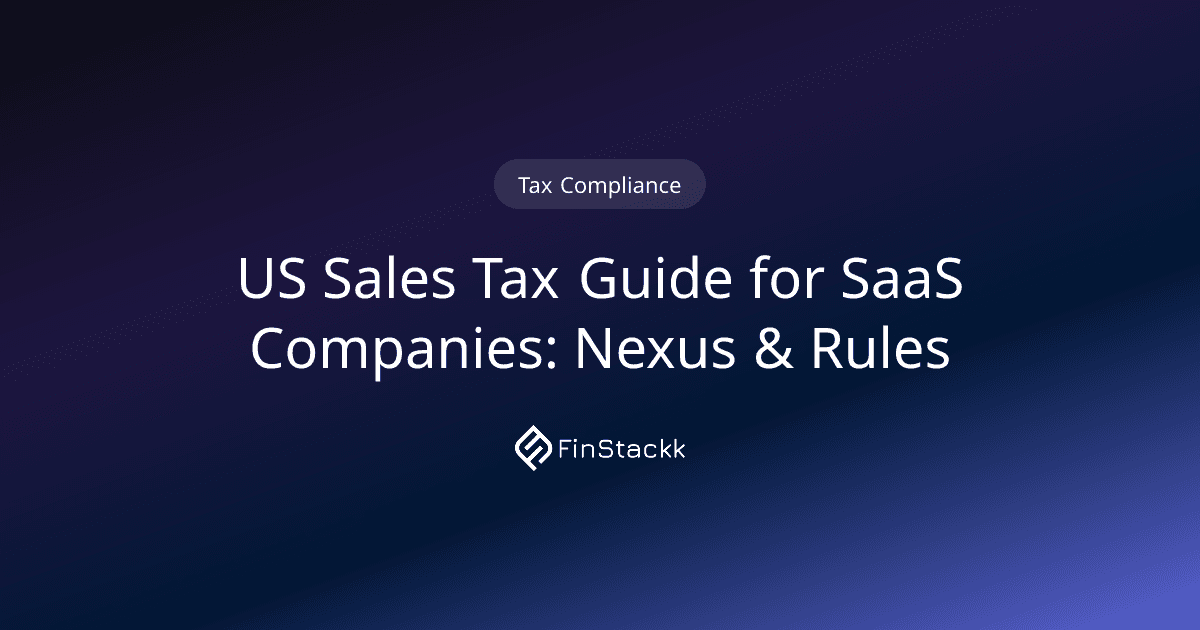 US Sales Tax Guide for SaaS Companies: Nexus & Rules