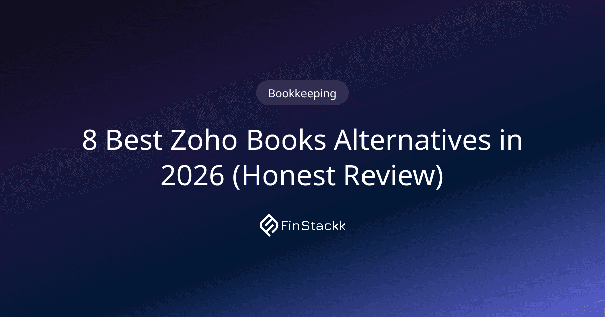 8 Best Zoho Books Alternatives in 2026 (Honest Review)